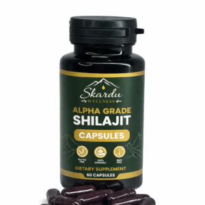 Alpha Grade Shilajit Capsules (300mg) | 60 vegan capsules |